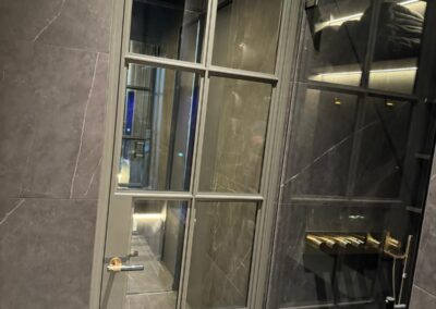 Steel door